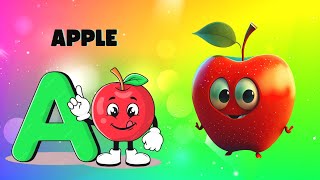 Abc Song  Abc Phonics Song For Toddlers  Alphabet Song for Kids  A for Apple  Nursery Rhymes [upl. by Yde914]