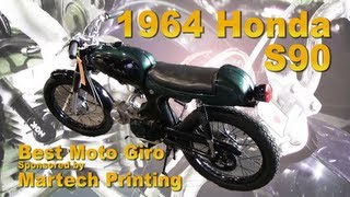 Clymer Manuals Honda S90 Vintage Motorcycle Video Walk Around [upl. by Devehcoy]