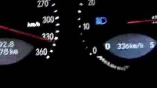 338kmh en McLaren SLR Option Auto 最高速 [upl. by Eire141]