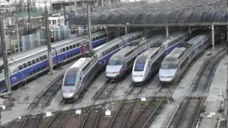 TGV à CharentonlePont 2 4km de Paris  Gare de Lyon [upl. by Leland550]