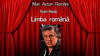 Florin Piersic  Limba romana [upl. by Ettevad]