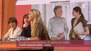 SOCIÉTÉ La rupture conventionnelle de contrat de travail CCVB [upl. by Yelsnia]