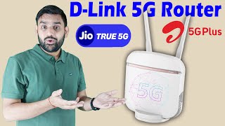 5G Router Supported Jio True 5G amp Airtel 5G Plus  DLink 5G Support Router  5G AC2600 WiFi Router [upl. by Astiram]