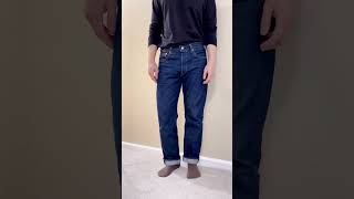 Levis Mens 501 Original ShrinkToFit Jeans One Year Update  Do they still fit well [upl. by Calvano]