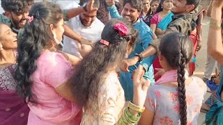 Banjara girls mass dance performance 2024  Dhummu reputhunna Banjara Dance banjaravideos stsongs [upl. by Butta]