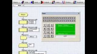 Flowcode Lessons PWM Control by Keypad [upl. by Elfie]