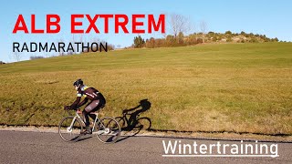 ALB EXTREM Radmarathon  Wintertraining [upl. by Hoenack]