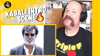 KABALI Entry Scene and Intro Fight Scene REACTION  RAJINIKANTH [upl. by Dnaltiak]