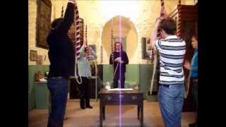 Bellringing at St Mary Tenby [upl. by Ennaisoj]