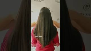 My First hair smoothening straightening 🤩 hairstraightening hairsmoothing hairstyle short [upl. by Haseefan]