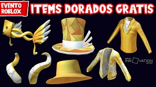 CONSIGUE los 6 ITEMS DORADOS del EVENTO ROBLOX INNOVATION AWARDS 2022 [upl. by Mount]