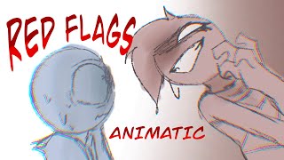 Red Flags short animatic  Lucidity Lacerate AU [upl. by Iluj]