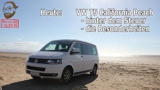 VW T52 California Beach hinter dem Steuer  Videoanleitung die Besonderheiten [upl. by Ardnossak65]