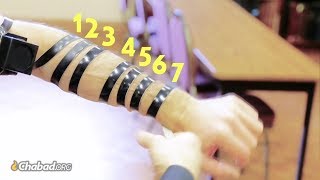 How to Put on Tefillin  DIY [upl. by Dodwell67]