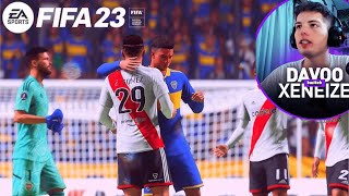 DAVO XENEIZE JUEGA LA FINAL DE LIBERTADORES CONTRA RIVER  FIFA23 [upl. by Ynoble421]