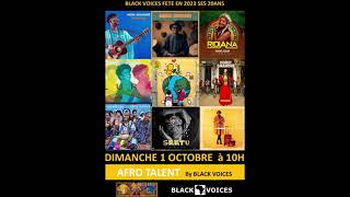 BLACK VOICES Afro talent septembre 2023 RADIO KRIMI [upl. by Malloch617]