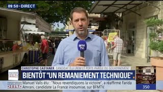 Castaner évoque un quotremaniement techniquequot dans les heures ou les jours qui viennent [upl. by Tezil138]