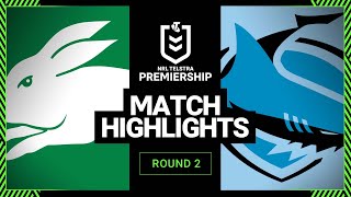 South Sydney Rabbitohs v CronullaSutherland Sharks  Match Highlights  Round 2 2013  NRL [upl. by Arted]