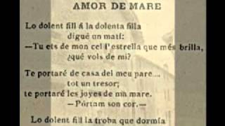 Poema quotAmor de Marequot de Mossen Cinto Verdaguer [upl. by Eniahpets]