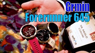 Garmin Forerunner 645 Music il nuovo sportwatch per allenarsi con ritmo [upl. by Dej137]