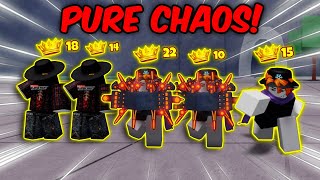 2 INCINERATE  2 TABLEFLIP  1 SERIOUS PUNCH  PURE CHAOS 💀  The Strongest Battlegrounds ROBLOX [upl. by Ojeitak]