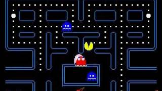 Pacman Gameplay 1 Beginners luck [upl. by Materi311]