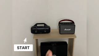 Marshall Kilburn 2 vs Anker Soundcore Motion Boom  Prueba de Sonido  Audio Test  Parte 1 [upl. by Ferde417]