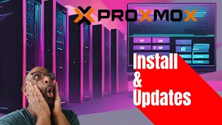 Proxmox setup Install and Updating [upl. by Essirehs519]