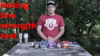 Fishing line strength review [upl. by Neleag846]