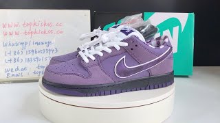 Concepts x Nike SB Dunk Low “Purple Lobster”Review from Topkickss [upl. by Bogey]