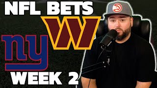 Giants vs Commanders Week 2 Bets  NFL Picks With Kyle Kirms [upl. by Crosley]