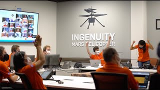 NASA’s Ingenuity Mars Helicopter Successfully Completes First Flight [upl. by Abeu]