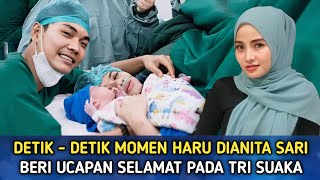 Penuh Haru Detik² Dianita Sari Beri Ucapan Selamat Pada Tri Suaka Setelah Dikaruniai Anak Pertama [upl. by Solly]