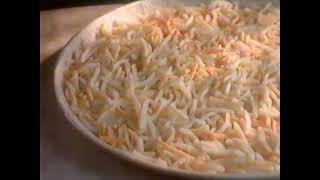 Pizza Hut TripleDecker Pizza Commercial 1996 [upl. by Debbee]