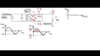 Resolução  Retificador de Onda completa  Tapcentral [upl. by Valentine]