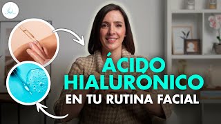 🔴 ACIDO HIALURONICO TOPICO  ¿Para qué sirve ¿Como usar PRECAUCIONES drapilarochoa  Dermatologa [upl. by Esenaj282]