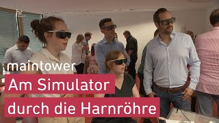 UrologieAusbildung am Harnröhren Simulator  maintower [upl. by Illib]