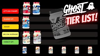 The Greatest GHOST PROTEIN POWDER Tier List EVER Made [upl. by Yorztif]