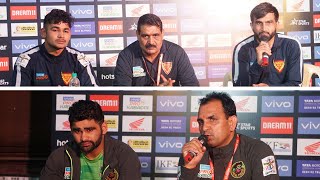 Pro Kabaddi 2019 Press Conference  Dabang Delhi vs Patna Pirates [upl. by Drawyah]