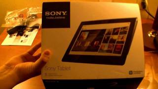 Sony Tablet S Testbericht [upl. by Oesile]