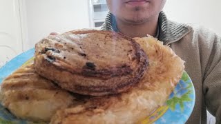 Kıymalı Börek Yeme ASMRBonus TAHİNLİ BOYOZ [upl. by Merrill798]