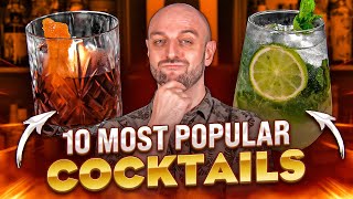 TOP 10 most popular cocktails in the world 2023 TheDrCork [upl. by Richardo]