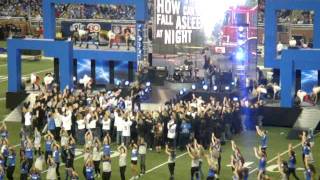 Nickelback We Stand Together Live Thanksgiving Day Ford Field Detroit Lions Halftime 112411 [upl. by Kistner]