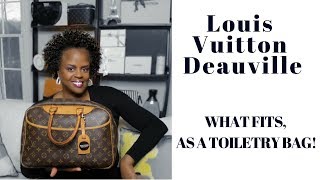 Louis Vuitton  What Fits In My Deauville  DreLuxTV [upl. by Lothaire]