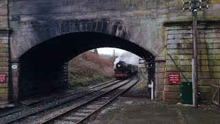 Polar Express  Churnet Valley Railway  28th December 2023 [upl. by Tnecnivleahcim]