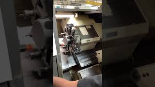 Hardinge CNC Lathe with Live Milling [upl. by Cud]