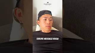 TERRORE dei messaggi vocali shorts videodivertenti coppia AsianItalianLove [upl. by Sexton701]