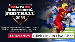 Schaumburg vs Barrington  2024 Football High School Full HD [upl. by Nichole609]