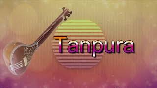 1 Hour Tanpura for Vocal Singing Practice  Meditation Music  Everyday Track For All [upl. by Arza]