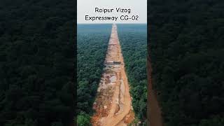 Raipur Vizag Expressway Package 02 Chhattisgarh raipurvisakhapatnamexpressway infrastructure [upl. by Cindra388]